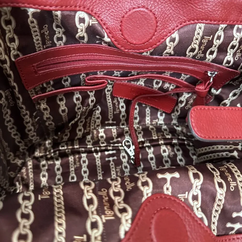 Tignanello red pebbled